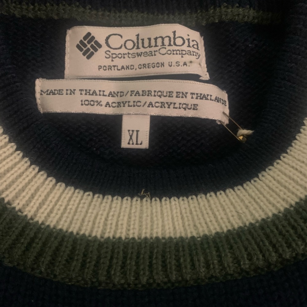 Columbia  Men’s Schussing Sweater Size XL!! - Picture 3 of 5